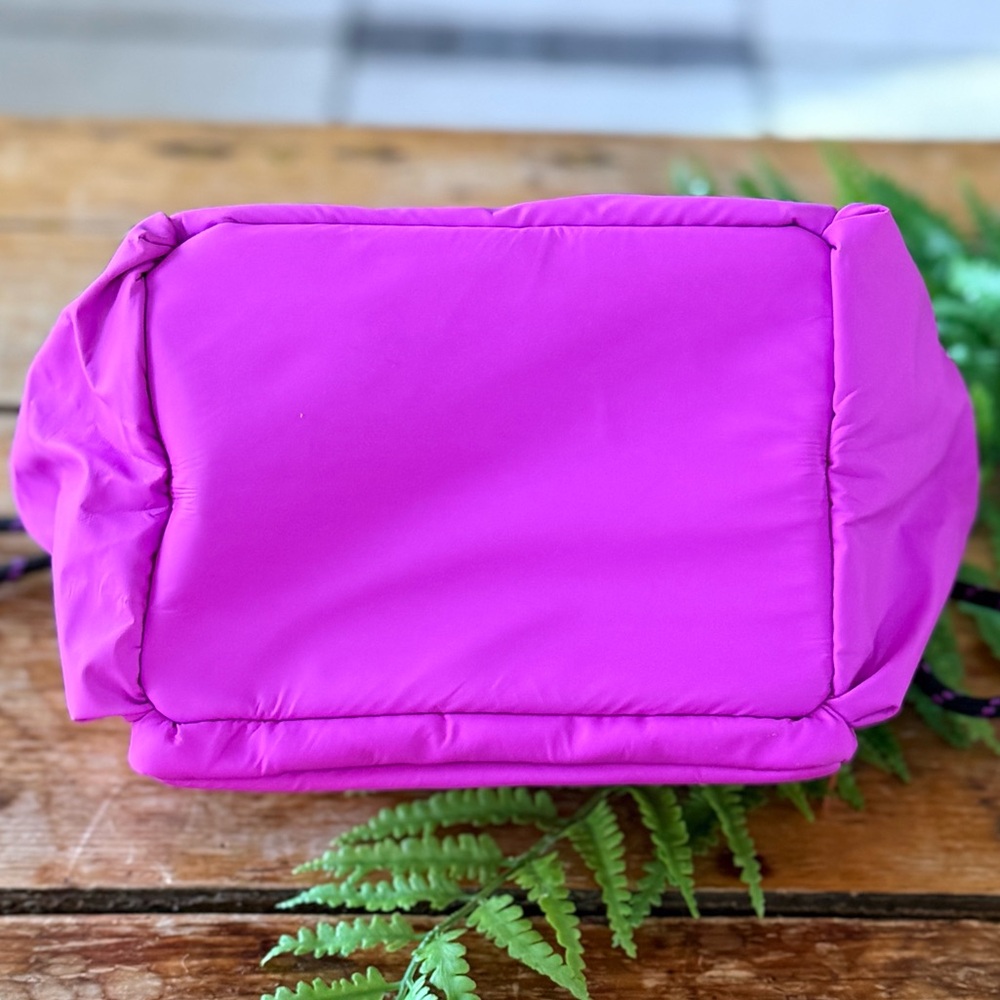 Versace Parfums Fuchsia Mini Drawstring Cosmetic … - image 5